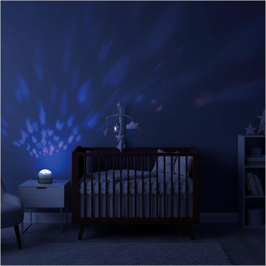 BC130 White Noise Maschine und Projektor-Schlafhilfe Babys