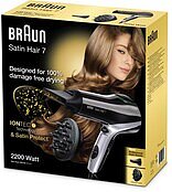 Braun Braun Satin Hair 7 HD730 mit Diffusor Aufsatz