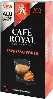 Produktabbildung Café Royal 10166484 Espresso Forte 10 Kapseln