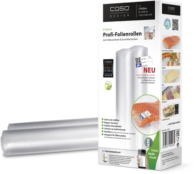 Produktabbildung Caso 1223 Folienrolle 27,5x600 - 2Stk. transparent