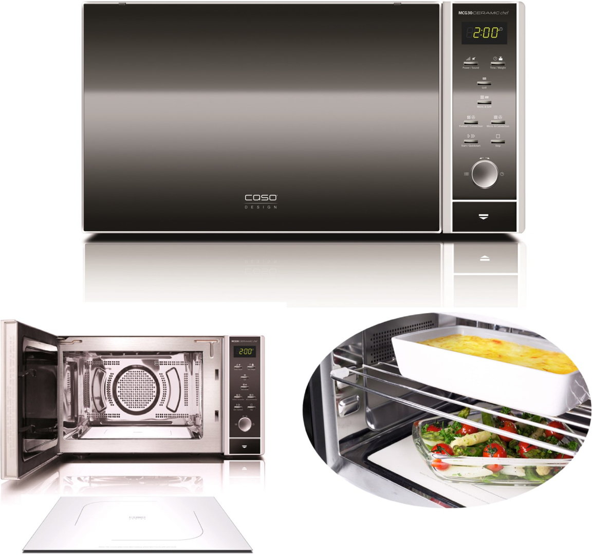 3371 MCG30 Ceramic chef 3 in 1 schwarz