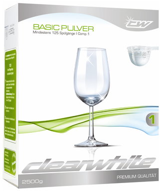 Produktabbildung Clearwhite CW35026 Basic Pulver 2,5 kg Karton