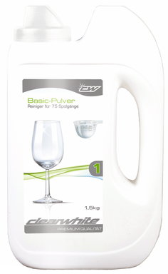 Produktabbildung Clearwhite CW35033 Basic Pulver 1,5 kg Dosierflasche