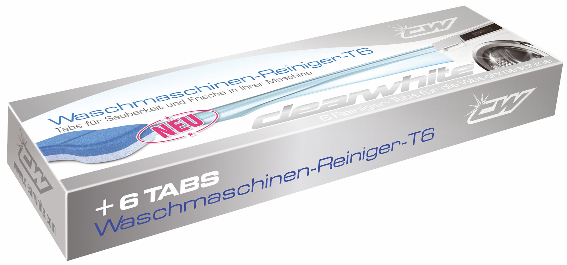 CW35040 Waschmaschinen Reiniger T6 - 6 Tabs