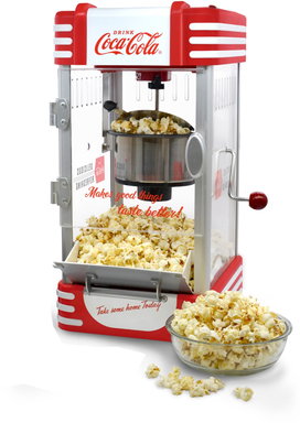 Produktabbildung Coca-Cola SNP-27CC Coca ColaTM Popcornmaker, Retro