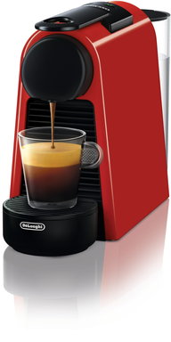 Produktabbildung DeLonghi EN85.R Nespresso Essenza Mini rot/schwarz