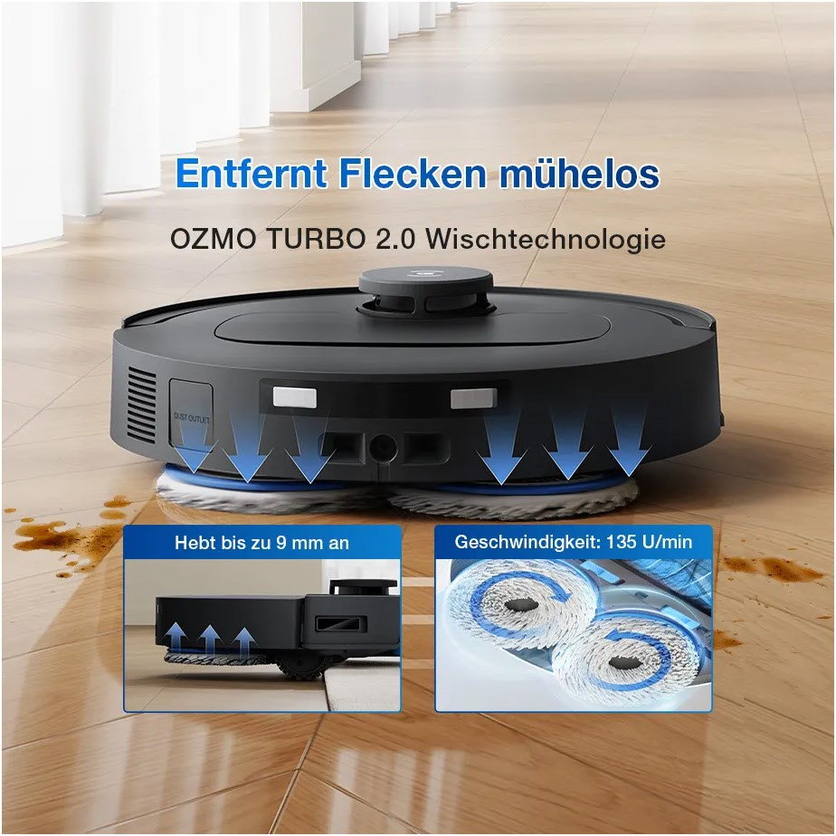 Deebot T30e Omni schwarz