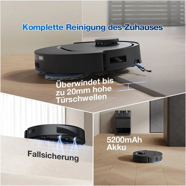 Deebot T30e Omni schwarz