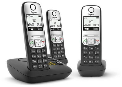 Produktabbildung Gigaset A690A Trio schwarz