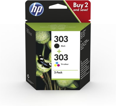 Produktabbildung HP Ink Cartridge Nr. 303 Combo 2-Pack 4-farbig