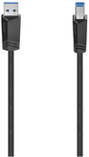 Hama USB-Kabel, USB 3.0, 5 Gbit/s (1,5m) schwarz