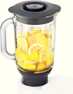 KAH359GL Glas-Mixeraufsatz grau