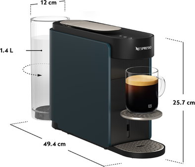 XN9404F0 Nespresso Vertuo Up ocean blue