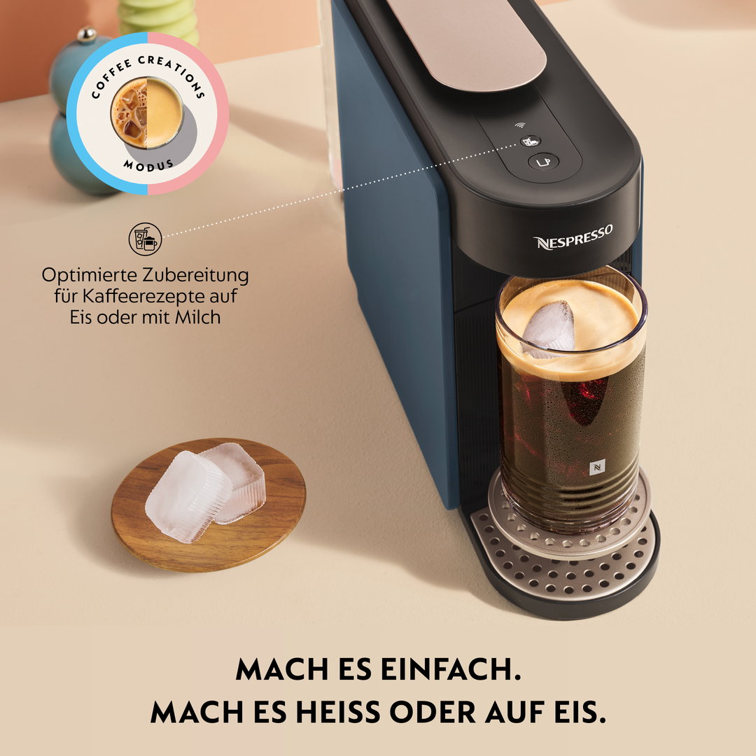 XN9404F0 Nespresso Vertuo Up ocean blue