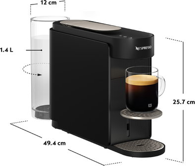 XN9408F0 Nespresso Vertuo Up schwarz