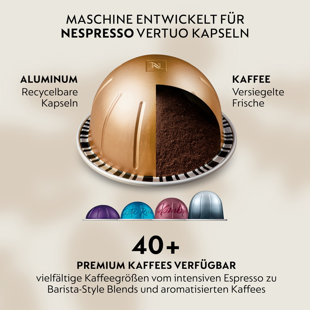 XN9408F0 Nespresso Vertuo Up schwarz