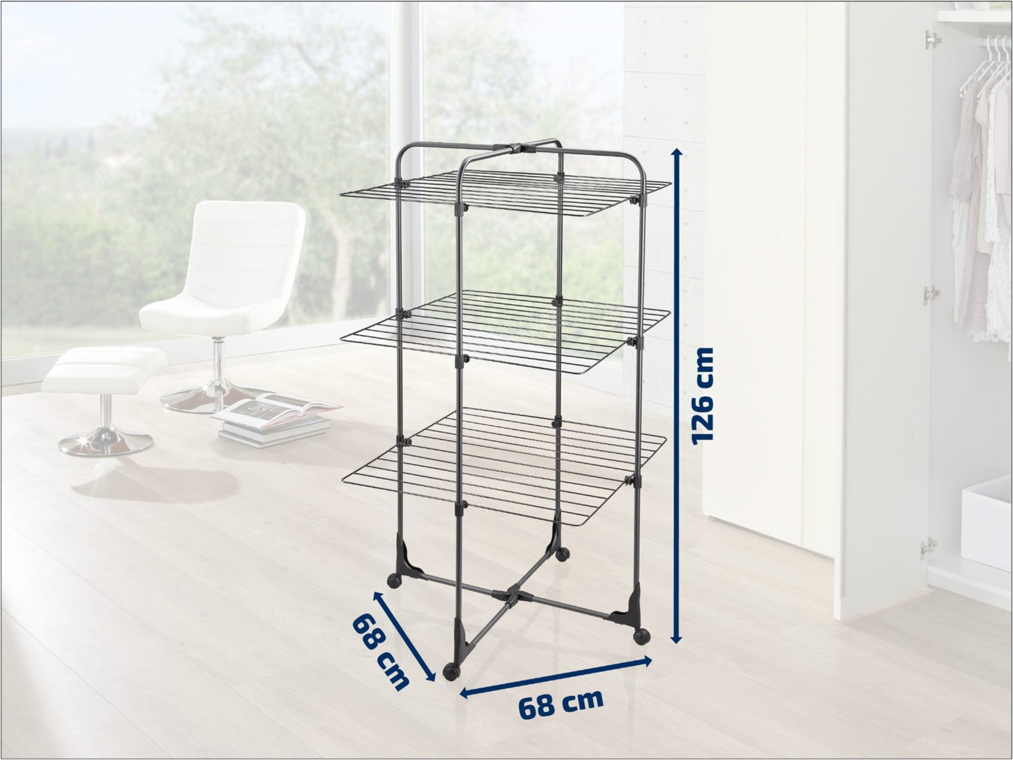 81470 - Turmtrockner Classic Tower 270 Black