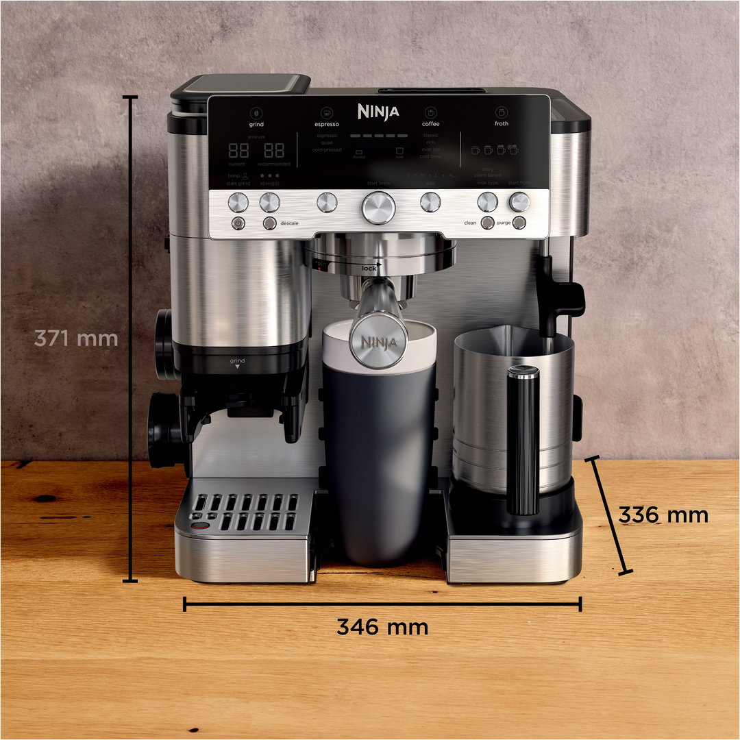 ES601EU schwarz/edelstahl