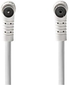 Nedis CSGL40120WT50 IEC-Koaxkabel (5m) wei&szlig;