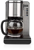 Nedis KACM280EAL Kaffeeautomat aluminium/schwarz