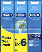 Oral-B Oral-B Precision Clean 2+2+2 Pack FFS weiß
