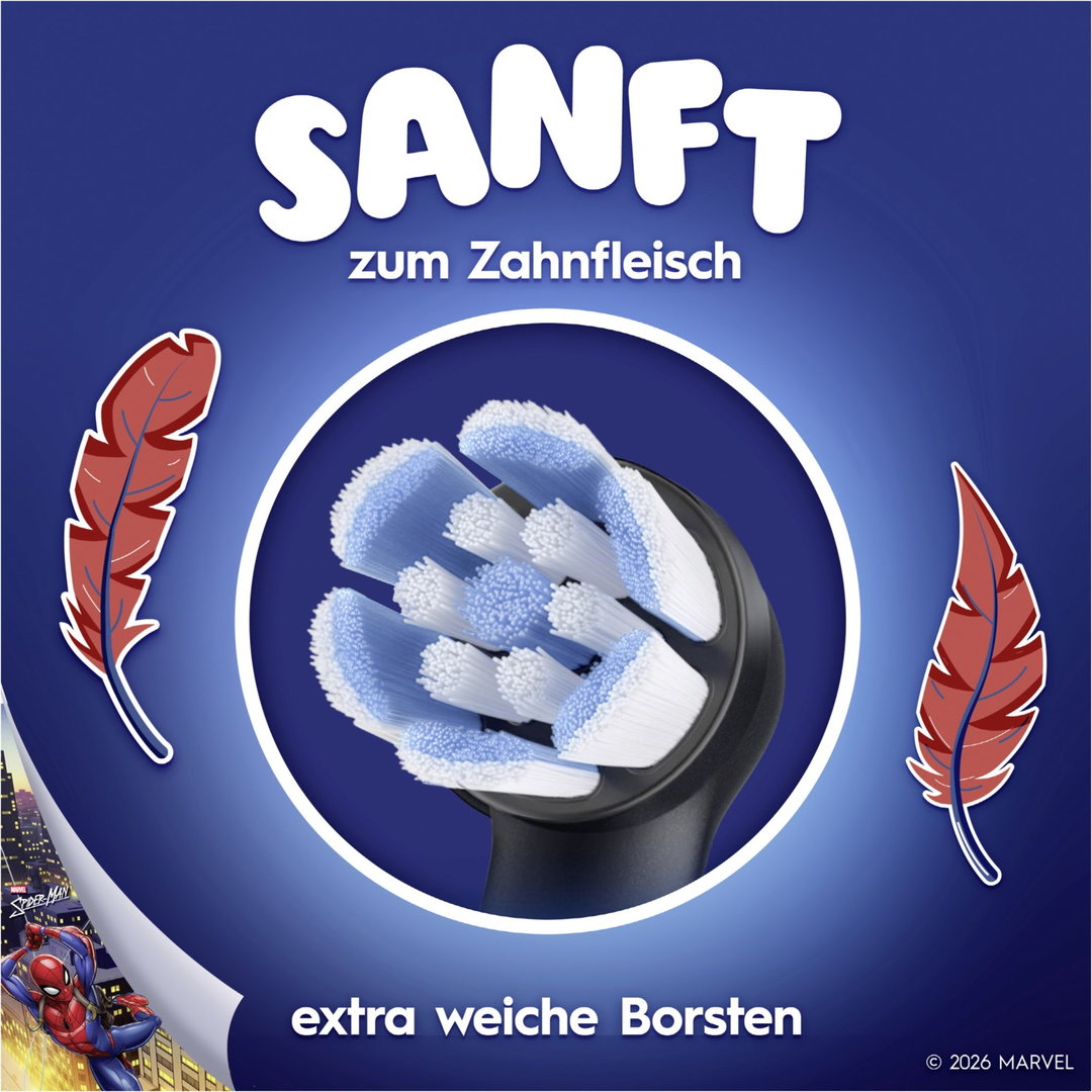 iO Sanfte Reinigung Spiderman (2er)