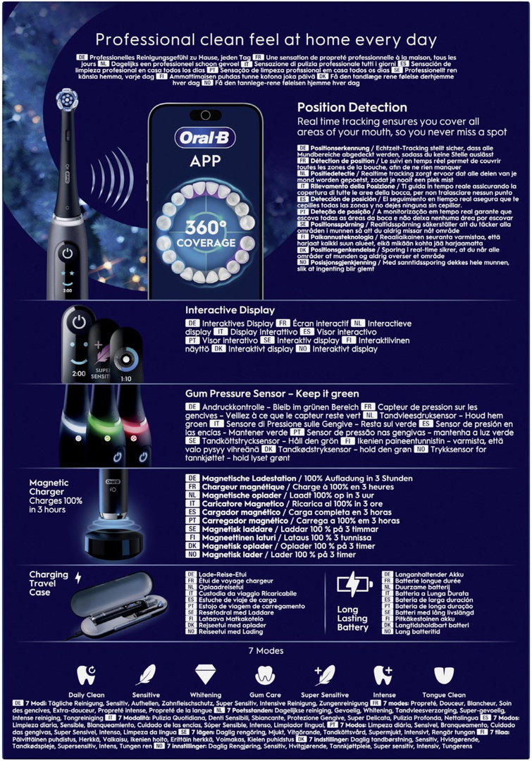 iO Series 9 Black Onyx Geschenk Ed. schwarz