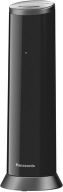 Produktabbildung Panasonic SET KX-TGK220GB schwarz + CABLE-DECT-AU schwarz