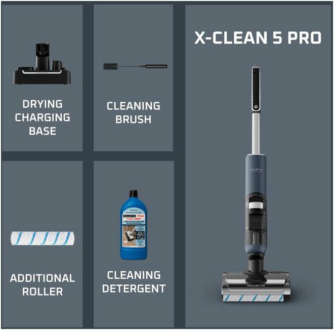 GZ5436 X-Clean 5 Pro schwarz/blau
