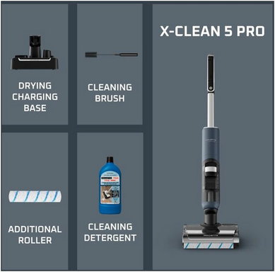 GZ5436 X-Clean 5 Pro schwarz/blau