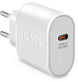 SBS USB Type-C Ladegerät (20W) weiß