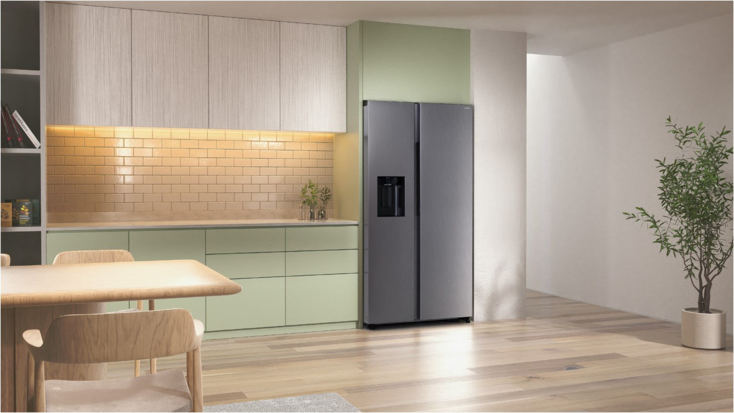 RS70F65KET edelstahl-Look