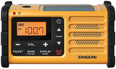 Produktabbildung Sangean MMR-88 gelb Notfallradio