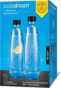 SodaStream 2 Glas-Flaschen 1 L Twinpack für DUO