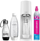 SodaStream Terra Vorteilspack mit 3 Flaschen weiß