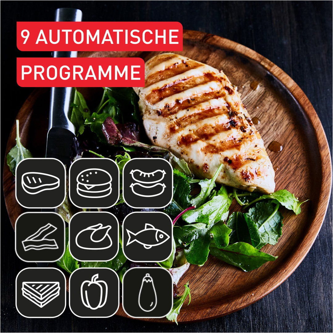 GC7278 OptiGrill+ Upgrade XL schwarz