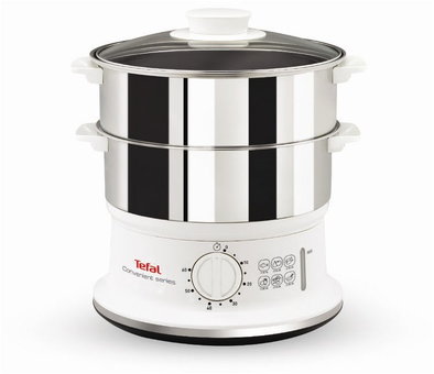 Produktabbildung Tefal VC1451 Convenient Series edelstahl/wei&szlig;