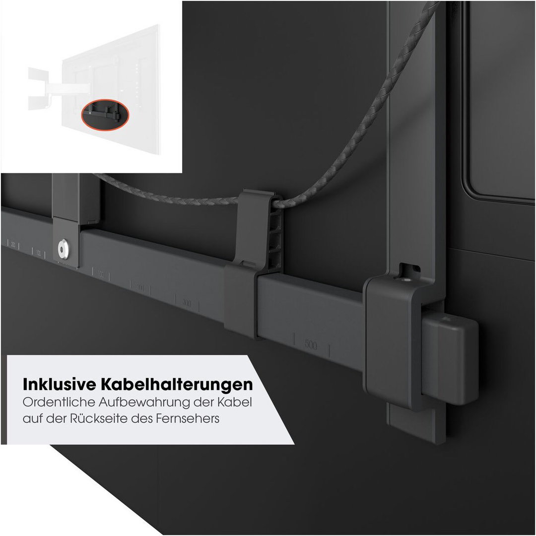 TVM 5845 Full-Motion+ (55-100") schwarz