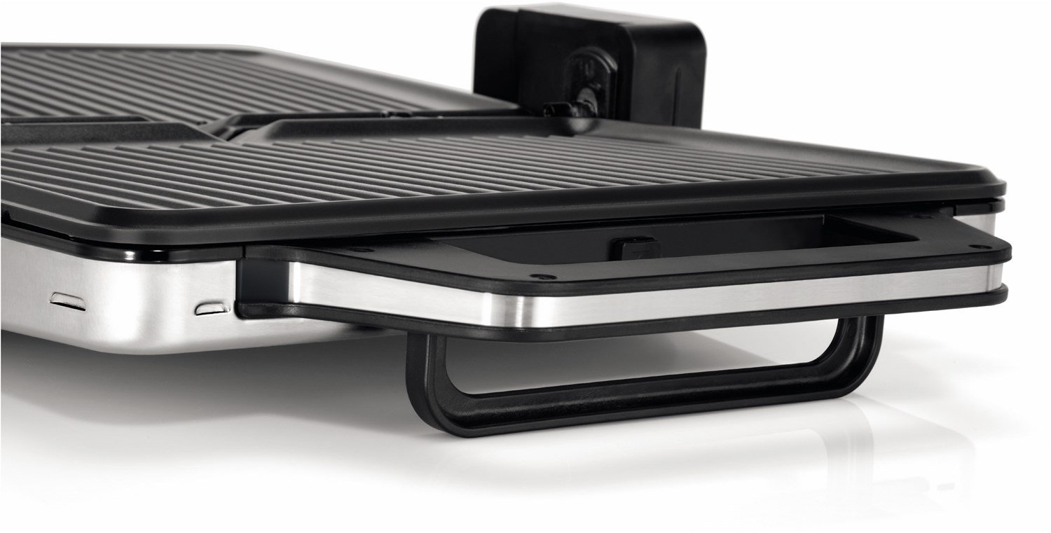 LONO Kontaktgrill 2-in-1 cromargan matt