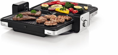 LONO Kontaktgrill 2-in-1 cromargan matt