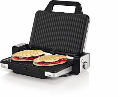 LONO Kontaktgrill 2-in-1 cromargan matt