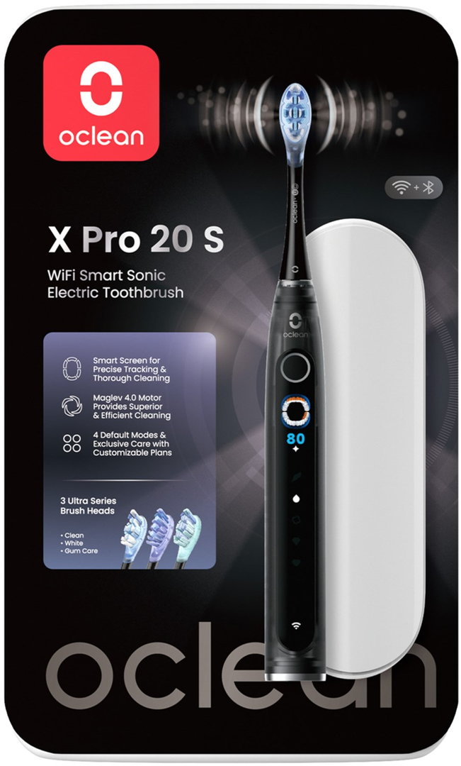 X Pro 20 S Toothbrush schwarz