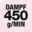 450 g/Min Dampf