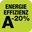 Energieeffizienzklasse A-20%