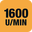 1600 U/Min