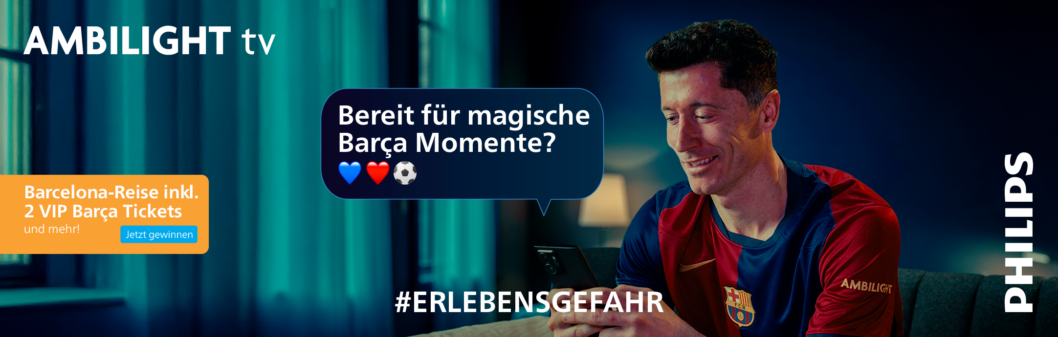 Philips - TV - Gewinnspiel