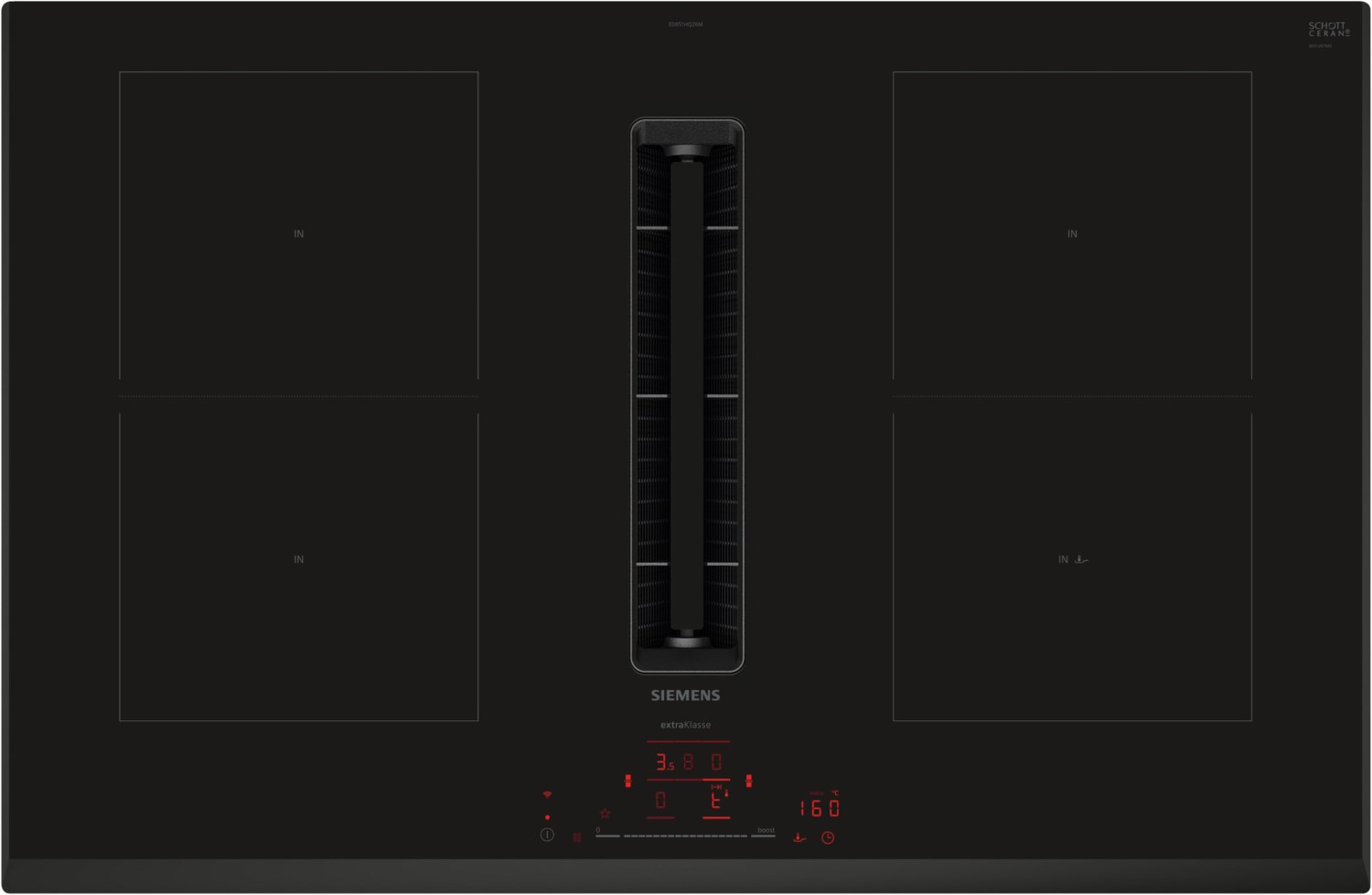 Siemens ED851HQ26M schwarz