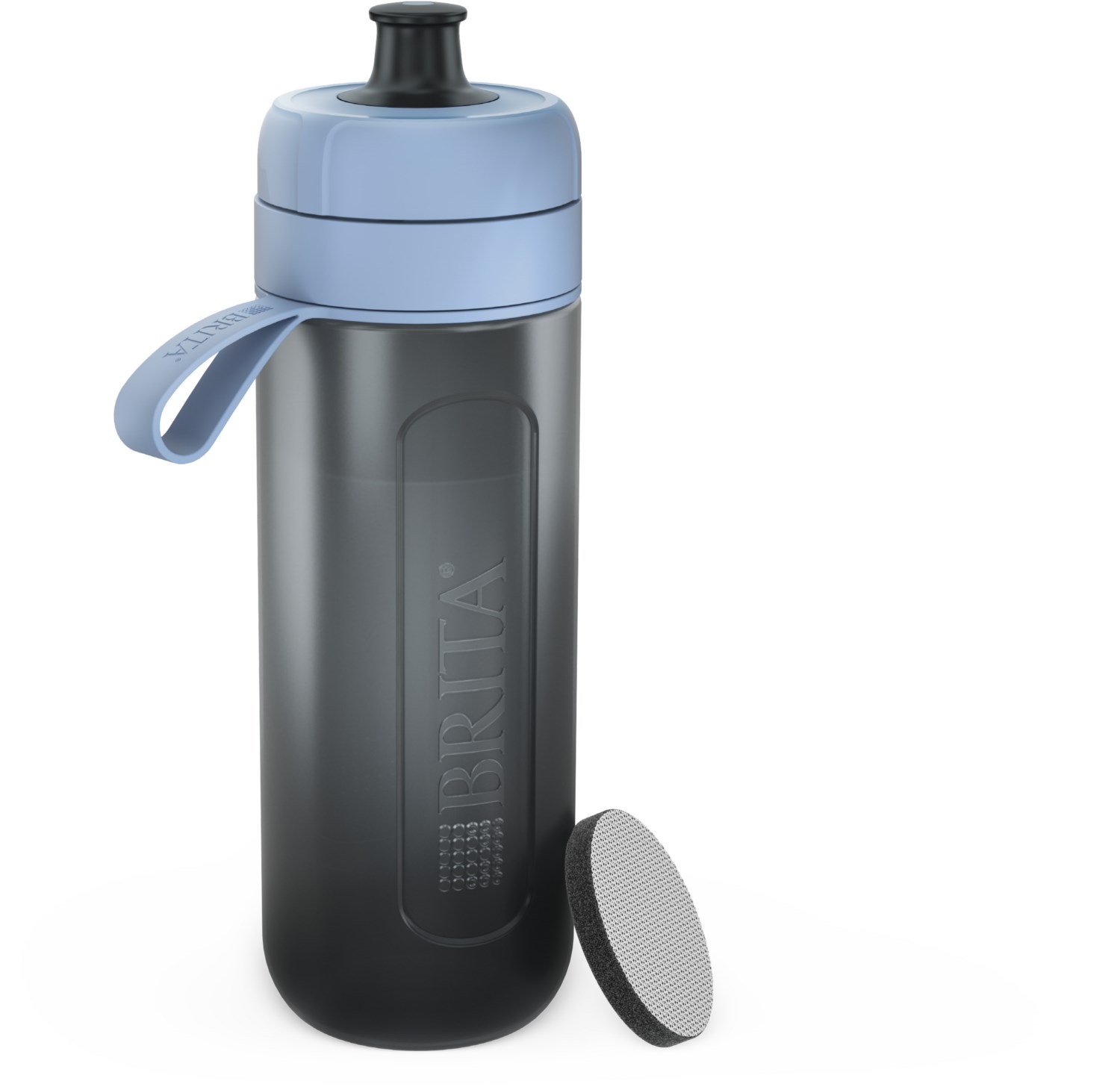 Brita Wasserfilterflasche Active (0,6l) dunkelblau