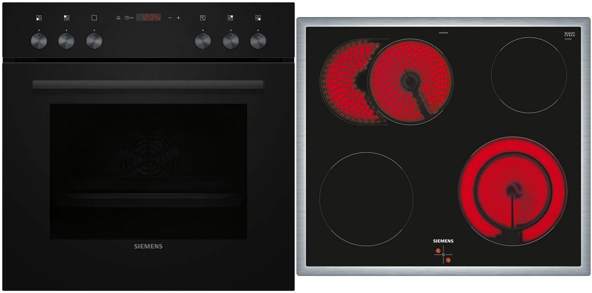 Siemens MKEBLACK schwarz + edelstahl