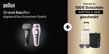 Braun - 100€ Kapten & Son Gutschein